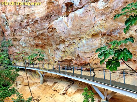 Pinturas rupestres no Boqueirão da Pedra Furada, Piauí