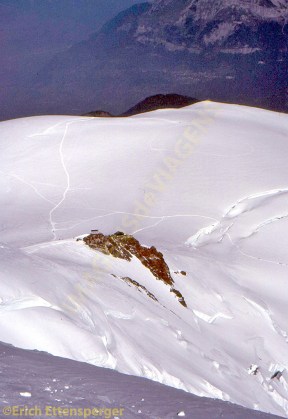 Abstieg vom Mont Blanc/Descida da Montblanc/Descent from Montblanc