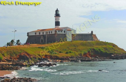 Farol da Barra/Leuchtturm Farol da Barra/Farol da Barra Lighthouse