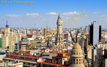 Vista do mirante da Galeria Güemes