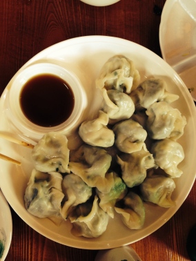 Dumpling, um tipo de bolinho servido no café da manhã em Pequim, China