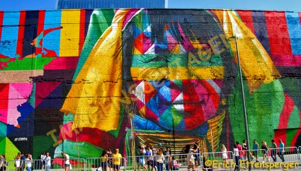 Detalhe do mural /Detail der Wand /Detail of the mural