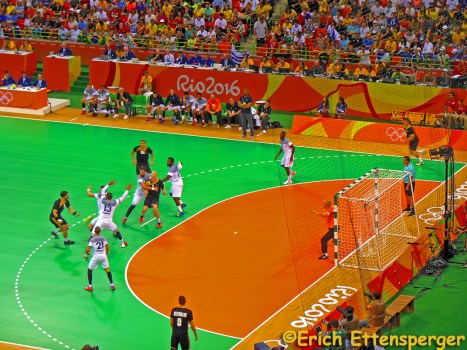 Partida de Handball /Semifinale Handball /Semifinal Handball