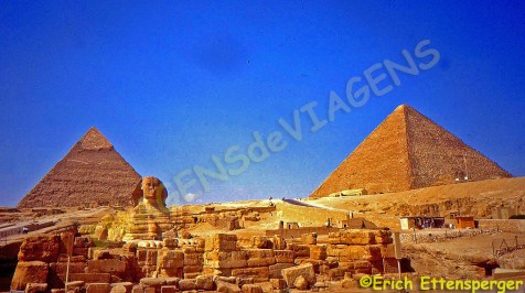 As Pirâmides de Gizé ea Esfinge /Die Pyramiden von Gizeh und die Sphinx / The Pyramids of Giza and the Sphinx