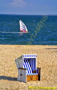 a típica cadeira de praia