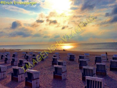 Entardecer na pria /Sonnenuntergang am Strand / Sunset at the beach