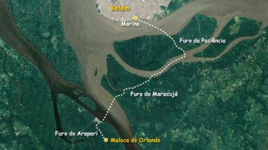 Esta imagem é de autoria de Marcelo Katusky, do blog Comes e Bebes, da Folha de São Paulo: http://marcelokatsuki.blogfolha.uol.com.br/2012/03/16/maloca-do-orlando-viajei/