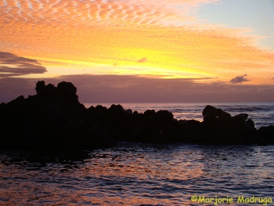 por do sol na ilha / Sonnenuntergang auf der Insel / Sunset on the island