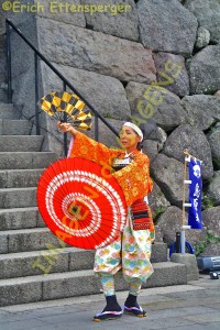 Recepção no castelo / Empfang bei der Burg / Reception at the castle
