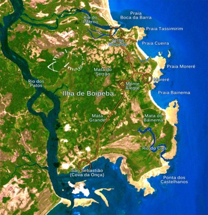 Fonte/Quelle/Source: https://www.ilhaboipeba.org.br/boipeba.html