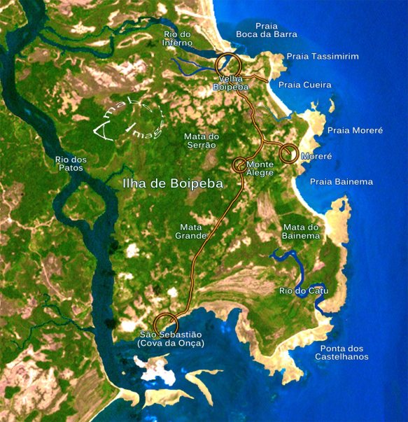 Fonte/Quelle/Source: https://www.ilhaboipeba.org.br/boipeba.html