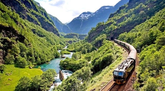 A Ferrovia de Flam/Die Flåm-Bahn/The Flåm Railway